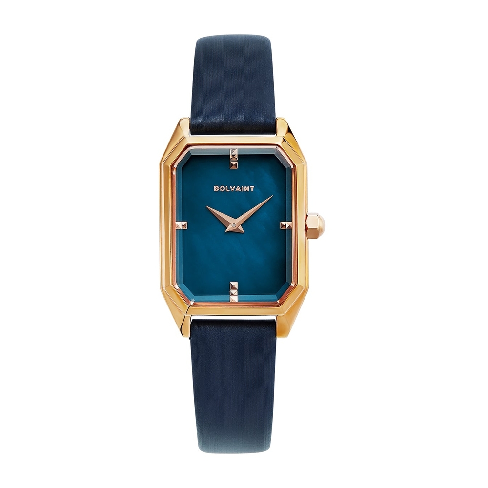 NEW Bolvaint Paris Turquoise and Rose Gold Women's Watch